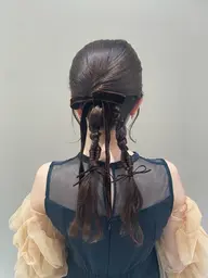 🐕‍🦺結婚式やパーティーにおすすめ🐕‍🦺お呼ばれヘアセット早朝対応🙆🏻