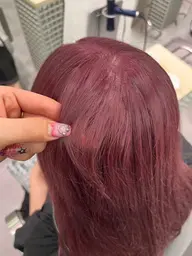 🧡暖色カラー+内部補修トリートメント🧡