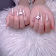 💎自爪ワンカラー2個パーツ付き