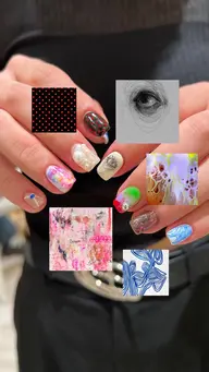 U24【お任せ‼︎】個性派デザインネイル🎨❤️