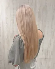 ケアブリーチ・Wカラー"似合わせ透明感カラー🫧＋カット＋2stepケアトリートメント