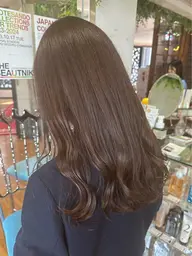 透明感カラー+トリートメント