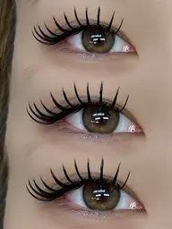 【ご新規様オフ無料🎀】フラットラッシュ🥀𓈒𓏸付け放題【美容液コーティング込み】束感仕上げ🍒◎口コミ特典あり🎁