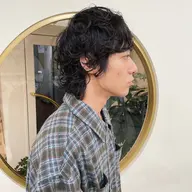 ✂︎メンズカット+パーマ+眉カット✂︎