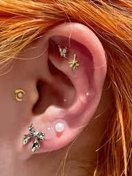 耳ツボジュエリー（ディプロマ習得済）片道6個