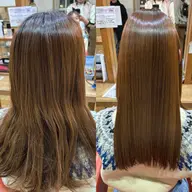 カット＋水素ストレート＋シルクトリートメント