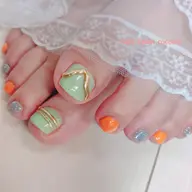 フットネイル・ワンカラー