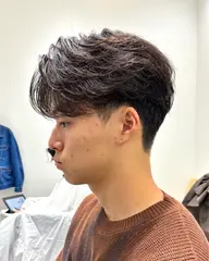 【センターパート・マッシュ限定】骨格補正カット＋ワンカラー  U25