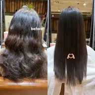 【👏👏👏癖や広がりが気になる方必見👏👏👏】カット+縮毛矯正+3種から選べるトリートメント🐕