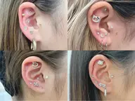 💍💎【SNSで話題！！】流行りの耳つぼジュエリー片耳6個まで￥3500💍💎