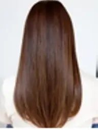 カット+ダメージレス縮毛矯正+透明感カラー +N.ケラリファイントリートメント