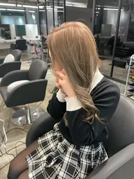 透明感抜群💫ブリーチダブルカラー×前処理トリートメント💫