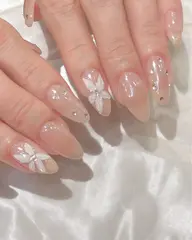 《26日特別価格🍒》🤍10本長さ出し🤍【オフ込み】持ち込みデザイン180minコース¥22550→¥9980