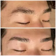 骨格に合わせたデザイン眉Wax(カット、間引き込み)10分ヘッドマッサージ付💠口コミ必須特別価格💠