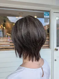 前髪カット✂️➕オーガニックカラー🌱