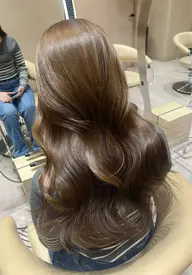 🉐ケアたっぷり♡ブリーチなしWカラー🤎