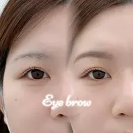 【アイブロウモデル】眉パーマ×ワックス脱毛