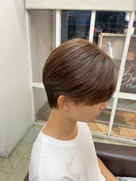 【練習モデル】ワンカラー「ショートヘア」
