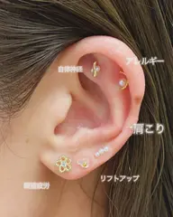 耳ツボジュエリー☆