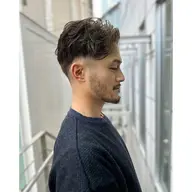 メンズカットandデザインパーマ