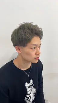 🌟メンズ人気No.1🌟カット➕ケアブリーチ➕カラー#メンズカット #ケアブリーチ #ダブルカラー