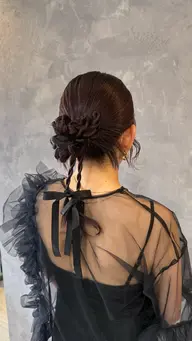 パーティーや二次会向け💐ヘアセット