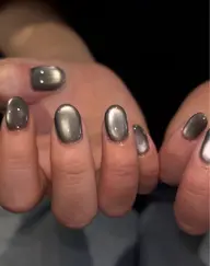 オフ無しマグネットワンカラーネイル