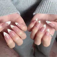 《フレンチ》ラメ、カラーOK(ガラスフレンチ+¥2,000)