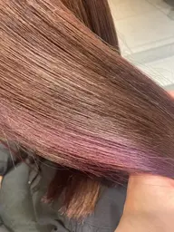 【ウルトワ水素ハイライトメッシュ】⭐️ケアプリーチandコラーゲンカラー⭐️ウルトワ水素tr⭐️内部tr⭐️カット⭐️