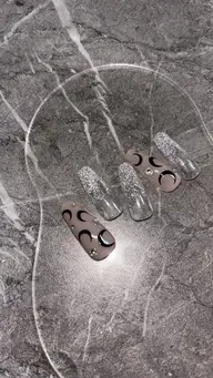 長さだし5本以内の方!4本アート他ワンカラーorラメグラ(オフ込み)