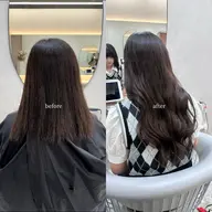 【🎀即予約OK🪄︎︎】1日でロングに?!最高級人毛100%シールエクステ✨️カット込✨️インナー/ハイライト◎