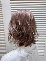 ❣️透明感カラー& ナノスチームトリートメント& ブロー(コテ巻き可) ❣️