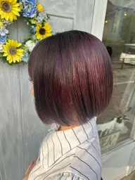 【★インナーカラー★ハイライトカラー】カット+Wカラー+『オージュア』ケア