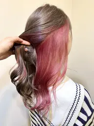 【デザインカラー☆】✨インナーカラーorアンブレラカラーorイヤリングカラー✨