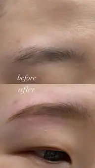 🪸すっぴん美眉🪸WAX+ブロウリフト【眉メイク込】