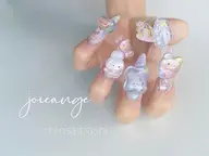 【オフ込】チップ10本長さだし付/持ち込み150分アートやり放題🩷