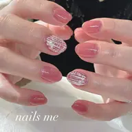 【ご新規様.オフ込】ワンカラー➕デザインアート2本🉐ドライケア込♡追加2本＋500円　ラメグラに変更も可