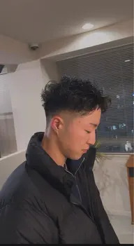 メンズカット+眉毛カット