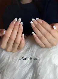 🦒長さ出し10本+ジェルフレンチ