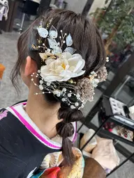 成人式ヘアセット