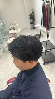 カット＋スパイラルパーマ