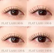 LEDエクステ/フラットラッシュ/100本/¥5500→¥5000