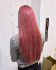 【圧倒的うるツヤ💎】人気No.2👑ケアブリーチ＋透明感カラー＋バイカルテ5stepトリートメント