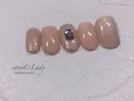 【トキメキコース】＊ワンカラー／グラデーション＊両手合わせてデザイン・アート 5本まで