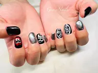 【メンズ】 【手描きアート&パーツやりたい放題コース】