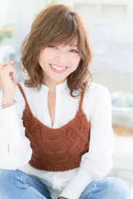 【学割U24】ツヤツヤ春色カラー 7,590円→5,170円 ロング料金+1,210円(税込) ドライ料金込