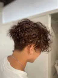 メンズカット➕🔥パーマ🔥