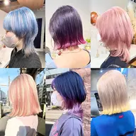 ✂️ダブルカラー&艶トリートメント✂️ (／レイヤーカット／ウルフカット／マッシュウルフ／ブリーチ／ダブルカラー）