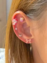 耳ツボjewelry付け放題💎👂🏼💚