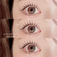 フラットラッシュ100本˖·⟡持ちアップ硬化剤付🎀